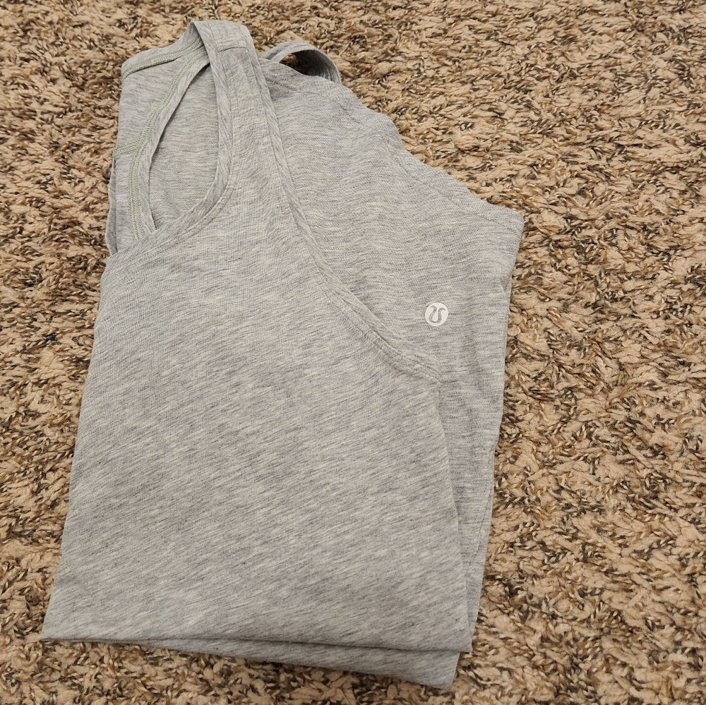 Grey Lululemon Tank